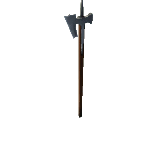 Lowpoly Stylized Poleaxe